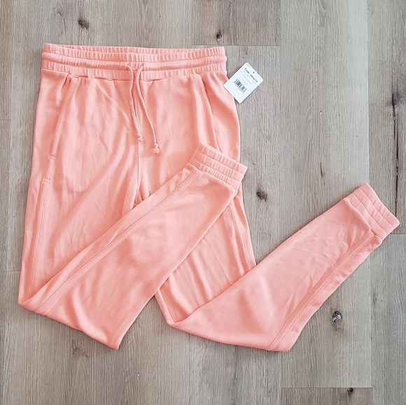 Free People Pants - FREE PEOPLE Movement Solid Knit Neon Peach Joggers